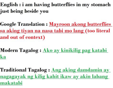 Humanity in Tagalog, translation, English.